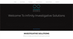 Desktop Screenshot of infinityinvestigative.com